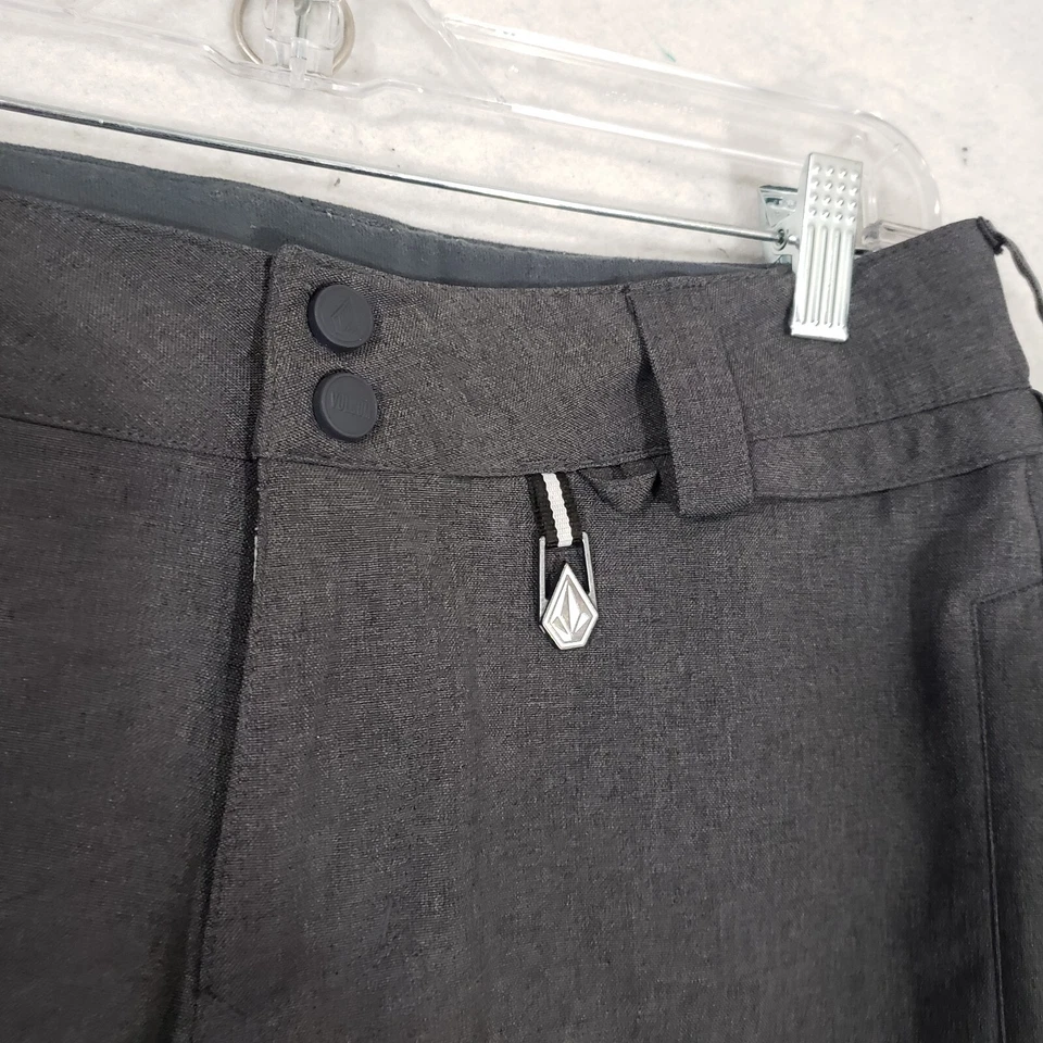 Pantalones chinos de esquí/snowboard Volcom Freakin para nieve 10 km/5 kg m2 para hombre XS gris 31x32 Foto 4 de 4