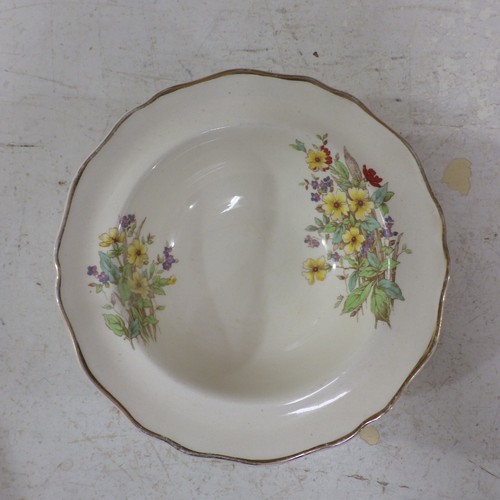 vintage set 6 Royal Doulton sweets / desserts bowls Somerset pattern D6029 - Picture 3 of 5