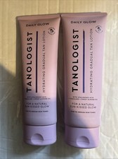 2 Tanologist Daily Glow Hydrating Gradual Tan Lotion Fair To Medium 8.4oz