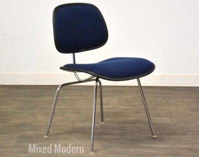 Eames DCM Blue Dining Chair