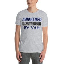 Hebrew Israelite Unisex T-Shirt - Lion Eyes Awakened by Yah Tee Apparel Clothing