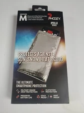 PHOOZY Apollo Medium-iPhone Minis/10-14/11-13Pro,Galaxy22, I Silver NEW