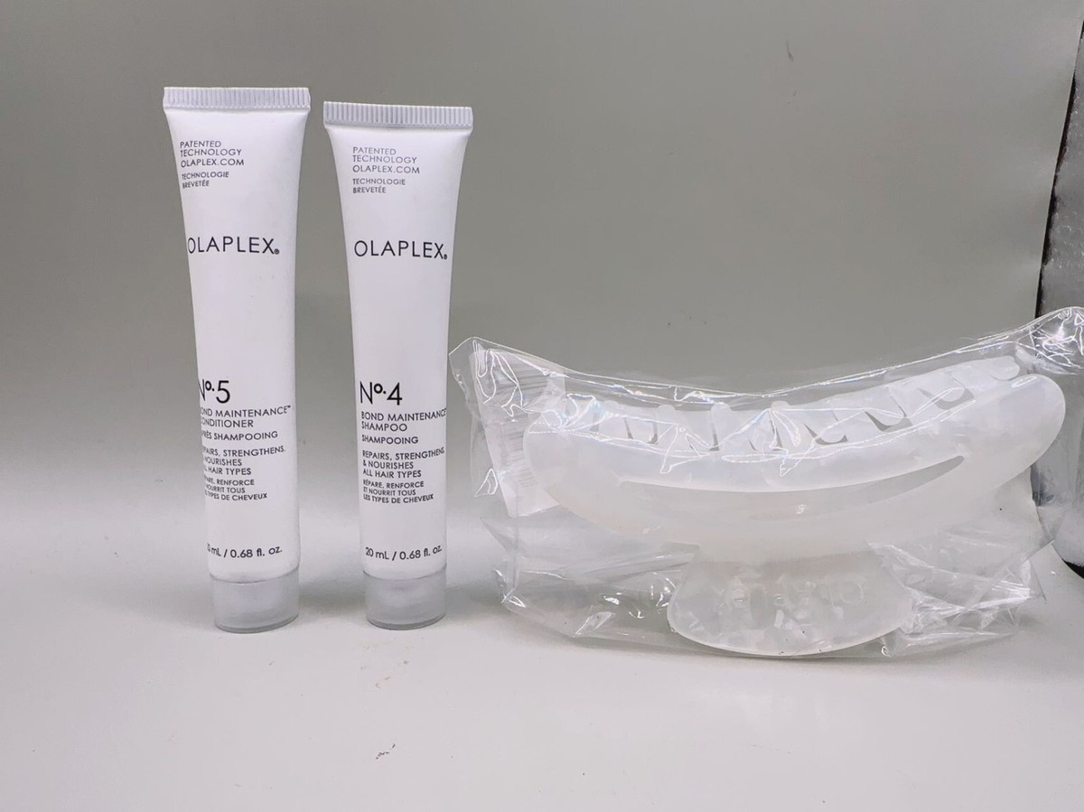 OLAPLEX NO.4 SHAMPOO 0.68OZ+NO.5 CONDITIONER 0.68OZ +HAIR OLAPLEX NO.4 SHAMPOO 0.68OZ+NO.5 CONDITIONER 0.68OZ +HAIR