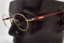 SILHOUETTE M7289 6050 Round Gold Vintage Frame 2000s Glasses Women
