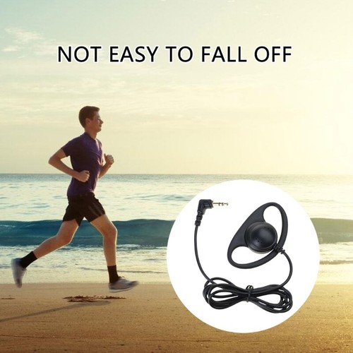 USB C/3.5mm Ear Hook Single-Side Earphones Single Side Corded Headsets Mono - Picture 17 of 21