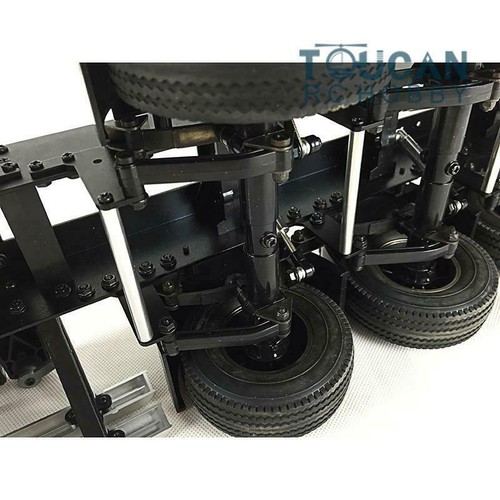 TOUCANRC 40ft Chassis Model for 1/14 For TAMIYA Tractor Truck Semi Trailer Car - Picture 9 of 12