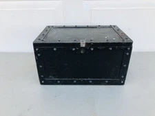 Antique Iron Banker / Stagecoach / Railroad Strong Box Safe