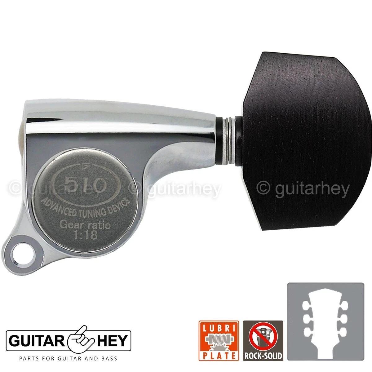Ebony Tuner Buttons for sale | eBay