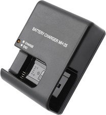 MH-25 Mh-25A Battery Charger for Nikon: EN-EL15 En-El15A En-El15B En-El15C EP-5B