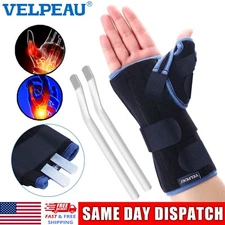 VELPEAU Wrist Brace for Carpal Tunnel Support, With Thumb Splints, for Arthritis
