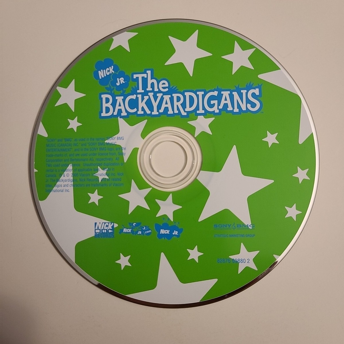The BACKYARDIGANS by Nick Jr CD (2005 Sony/BMG)~CD Only, Canada