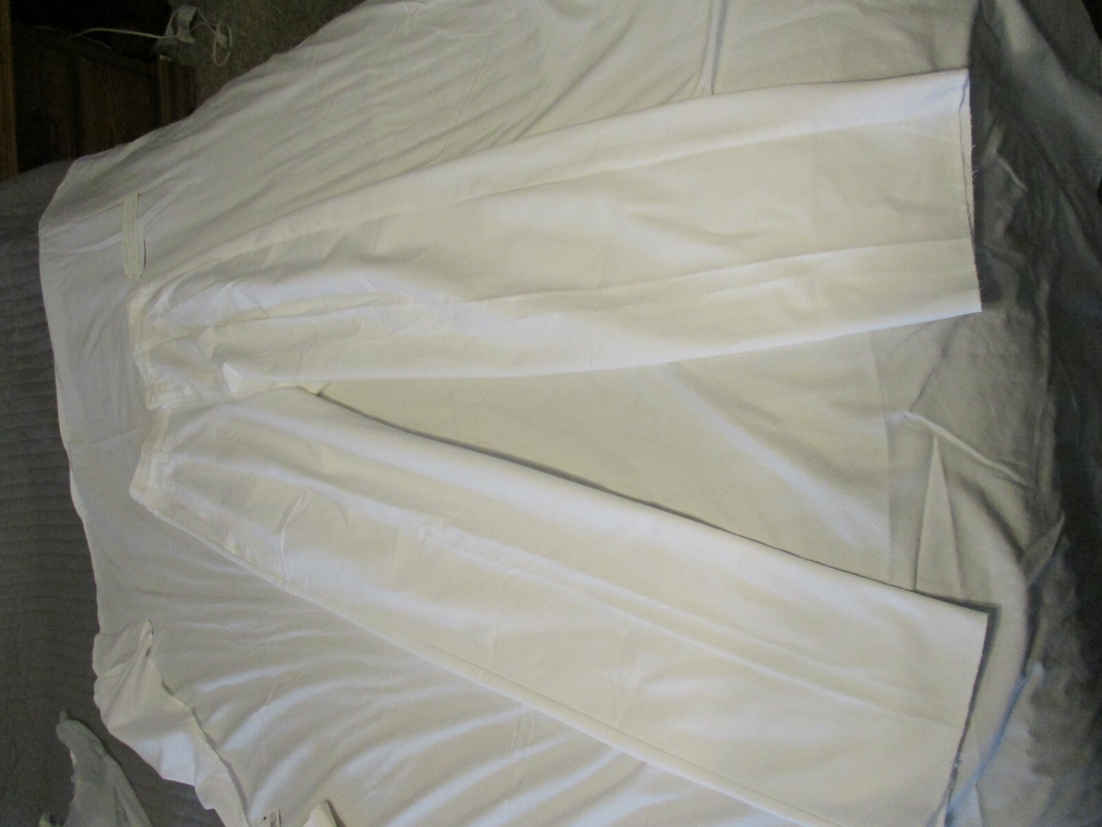 MENS MEDMAN PANTS PANT SIZE 28 WHITE RN 93643 STYLE 198 SCRUBS DOCTOR