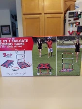 MD Sports 2 In 1 Tailgate Game Combo Ladder Ball & Bean Bag Toss Outdoor Sports 