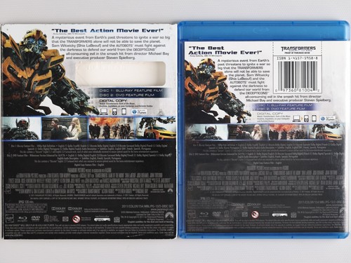Transformers: Dark of the Moon Blu-ray w/Slipcover - FREE SHIPPING / BUY 3 GET 1 - Picture 2 of 5