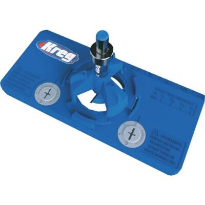 (4)-Kreg Concealed Hinge Pocket Hole Guide. Cabinet Door Installation. KHI-HINGE