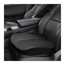 Comfort Memory Foam Car Seat Cushion - Black, Non-Slip Auto Booster Seat for Dri