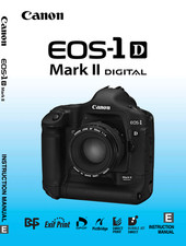 Canon EOS 1D Mk II Camera User Owner Instruction Manual