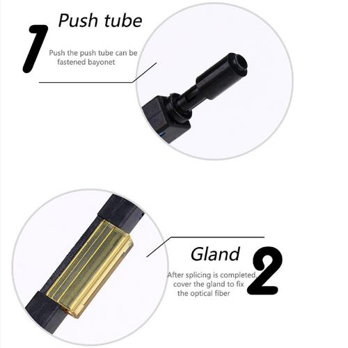 5 Pcs L925B Universal Optical Fiber Cable Wire Quick Fast Splice Connector NEW s - Afbeelding 12 van 14