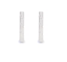 Dyna Vap Mouthpiece Stem, 2 Pack, CHECK SIZE, Clear, By The VAPETRIX