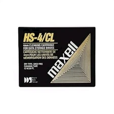 1x New Maxell Model HS-4/CL. 4mm Cleaning  Cartridge Sealed