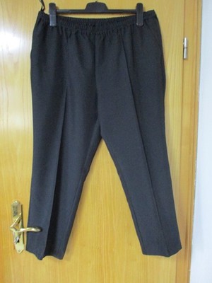 AproductZ; schwarze Capri-Hose in Größe 48  92 cm lang (auch Größe 245 oder 24)