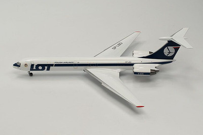 HERPA - Commercial Airliner - ILYUSHIN IL-62M LOT Polish Airlines - 1/2...