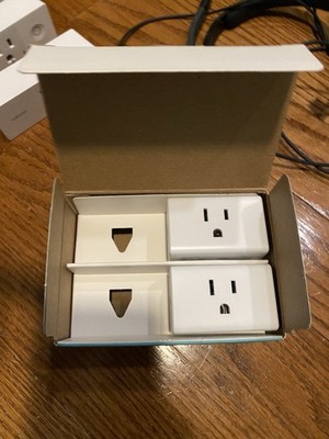 TP-Link Kasa Smart Wi-Fi Plug Mini with Homekit 2-Pack - White