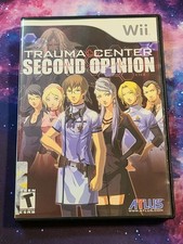 Trauma Center Second Opinion Wii 2006 CIB Damaged Cover With Replacement Case