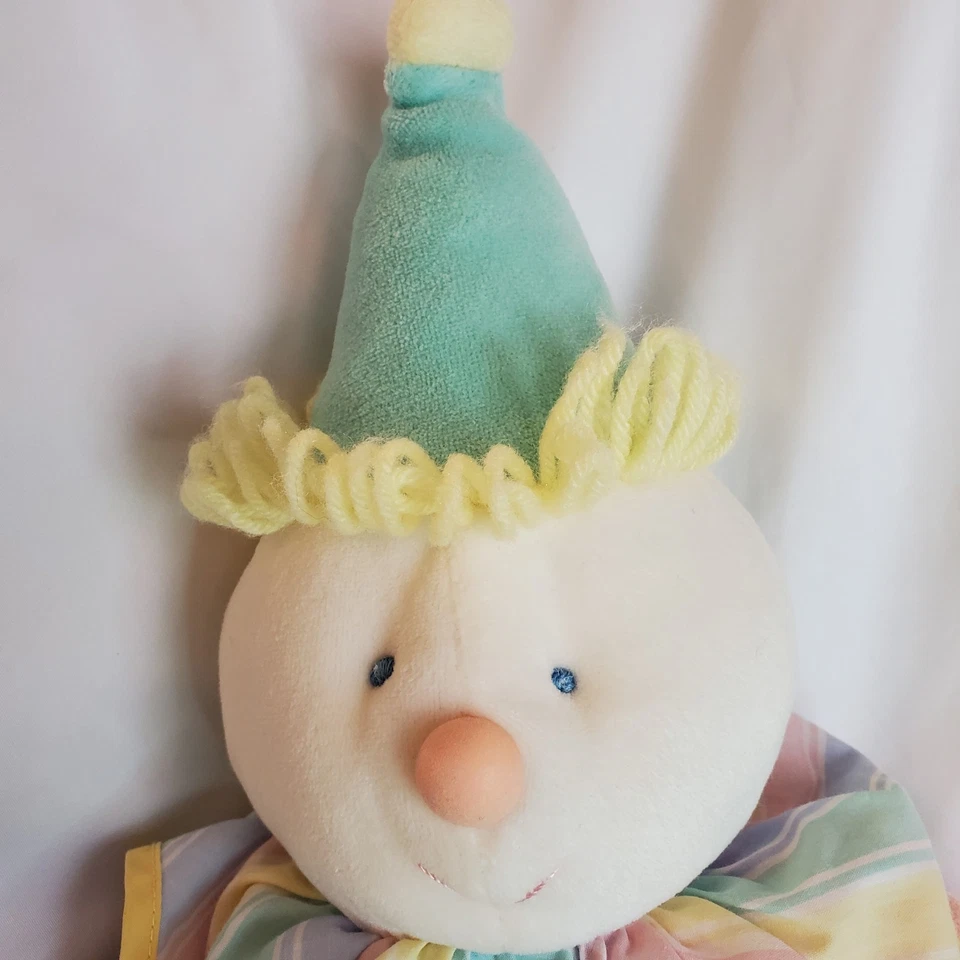 Juguete de peluche de payaso pastel Eden de colección tela de rizo Foto 3 de 4