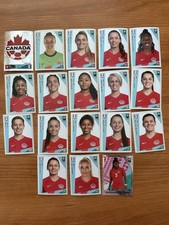 2023 Panini FIFA Women's World Cup Australia & New Zealand - Canada Set