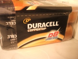 DURACELL D COPPERTOP 1.5V ALKALINE MN13RT8 BATTERIES 8/Pack NEW/SEALED!!!