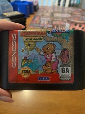 Berenstain Bears Camping Adventure Vintage  SEGA Genesis 16-bit Cartridge Only