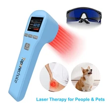 Cold Laser Therapy Device for Human & Pets–Handheld Red Light Therapy Device