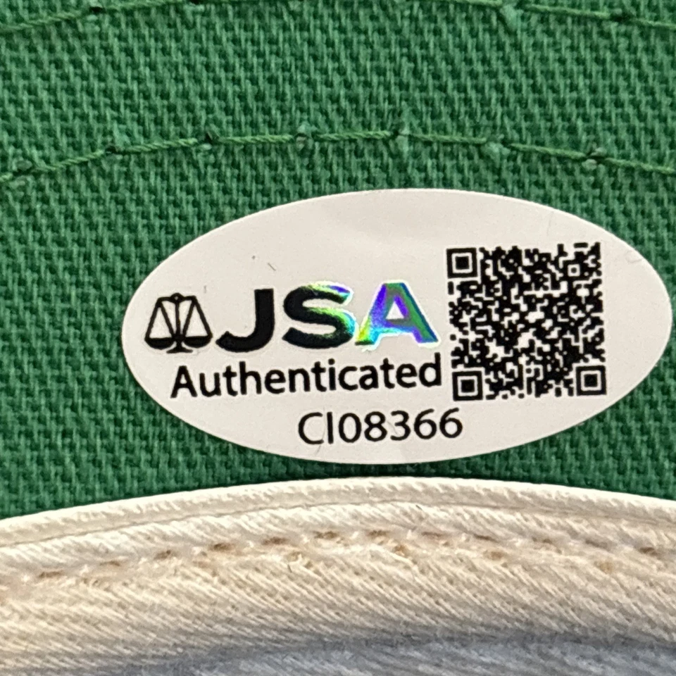 EDDIE MATHEWS Signed INSCRIBED “HR 512 HOF ‘78”  Milwaukee Braves JSA COA - Image 2 of 4