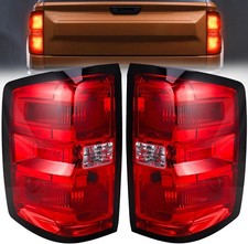 Tail Light Assembly Compatible with 2014 2015 2016-2019 Chevy Silverado 1500 ...