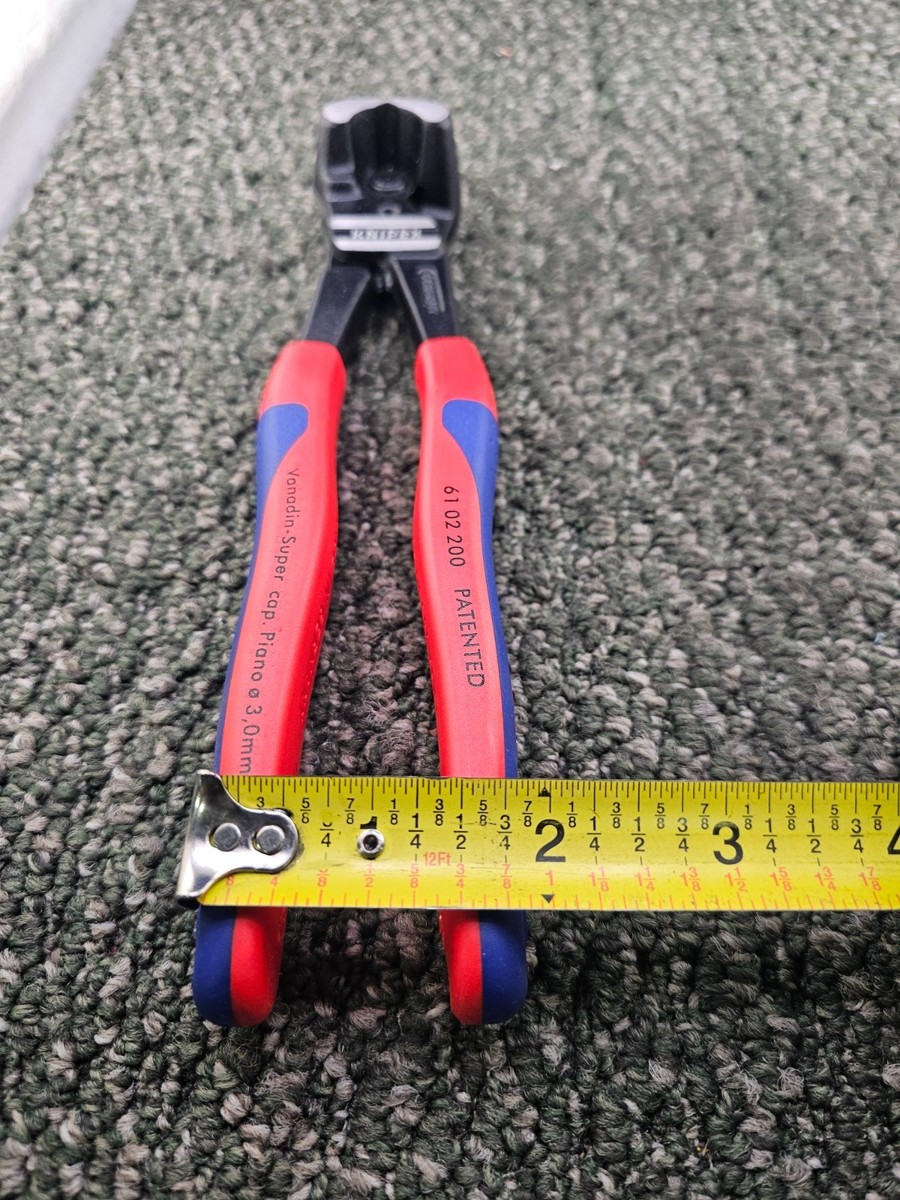 Knipex 61 02 200 High Leverage Bolt End Cutting Nippers 8