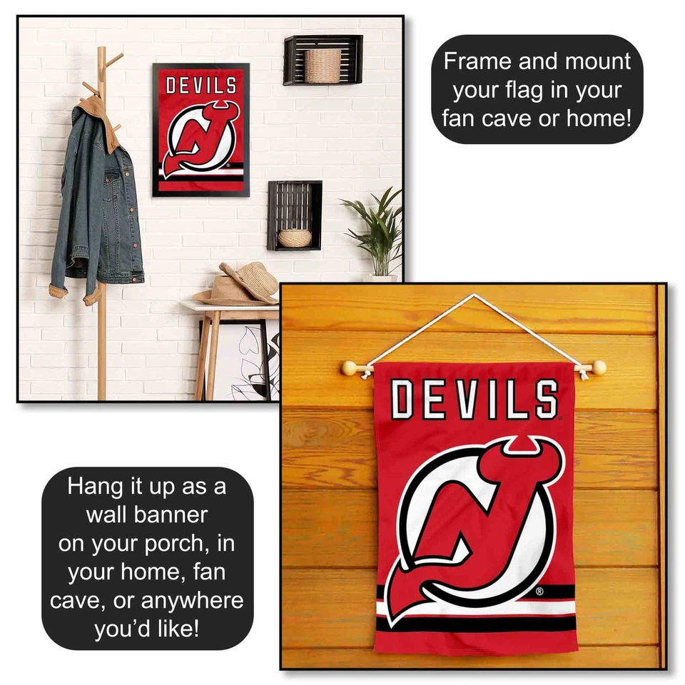 New Jersey Devils Garden Flag and Yard Banner - Image 4 of 4