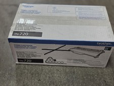 Genuine Brother TN-720 Black Toner Cartridge OEM New Standard Yield TN720