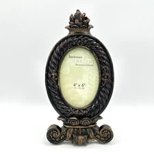 Interior Accents 4 X 6 Renaissance Collection Decorative Oval Picture Frame 2004