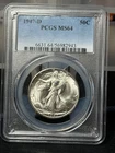 1947 D Walking Liberty Half Dollar PCGS MS64