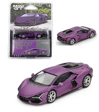 Mini GT 1:64 Lamborghini Revuelto Viola 30th Matte Diecast Car MGT01121-2E