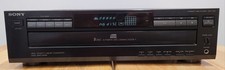 SONY CDP-C225 5-Disc CD Compact Disc Player Carousel Changer - Works Great