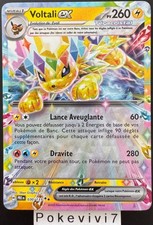 Carte Pokemon VOLTALI 030/131 EX EV8.5 Evolutions Prismatiques PRE FR NEUF