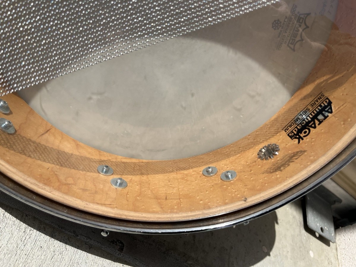 Tama Japan 4x14 Piccolo Snare Drum Birdseye Maple Finish. | eBay