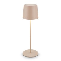 Briloner - Kabellose Led Tischlampe Dimmbar IP44 Akku Beige 11X34.5