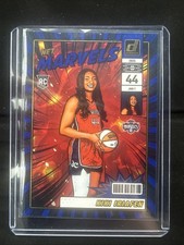 2025 Panini Donruss WNBA - Net Marvels Kiki Iriafen #16 Press Proof Blue (RC)