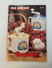 Donvier Premier 1 Qt Ice Cream Maker Guide Instruction Book Recipes Manual ONLY