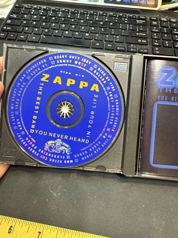 Frank Zappa The Best Band You Never Heard In Your Life CD 2 Disc - NO SCRATCHES! Foto 3 de 4