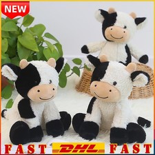 22cm Kinder Plüschtier Kuh schwarz weiß  Ku...