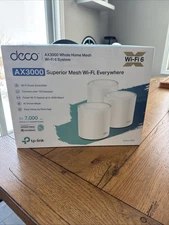 DECO AX3000 X60 Whole Home Mesh Wi-fi 6 System (3 Pack)